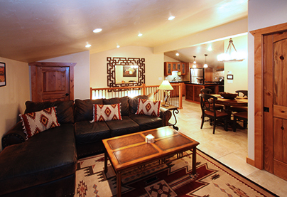 Living room in the Su Casa Inn, a Moab bed and breakfast.